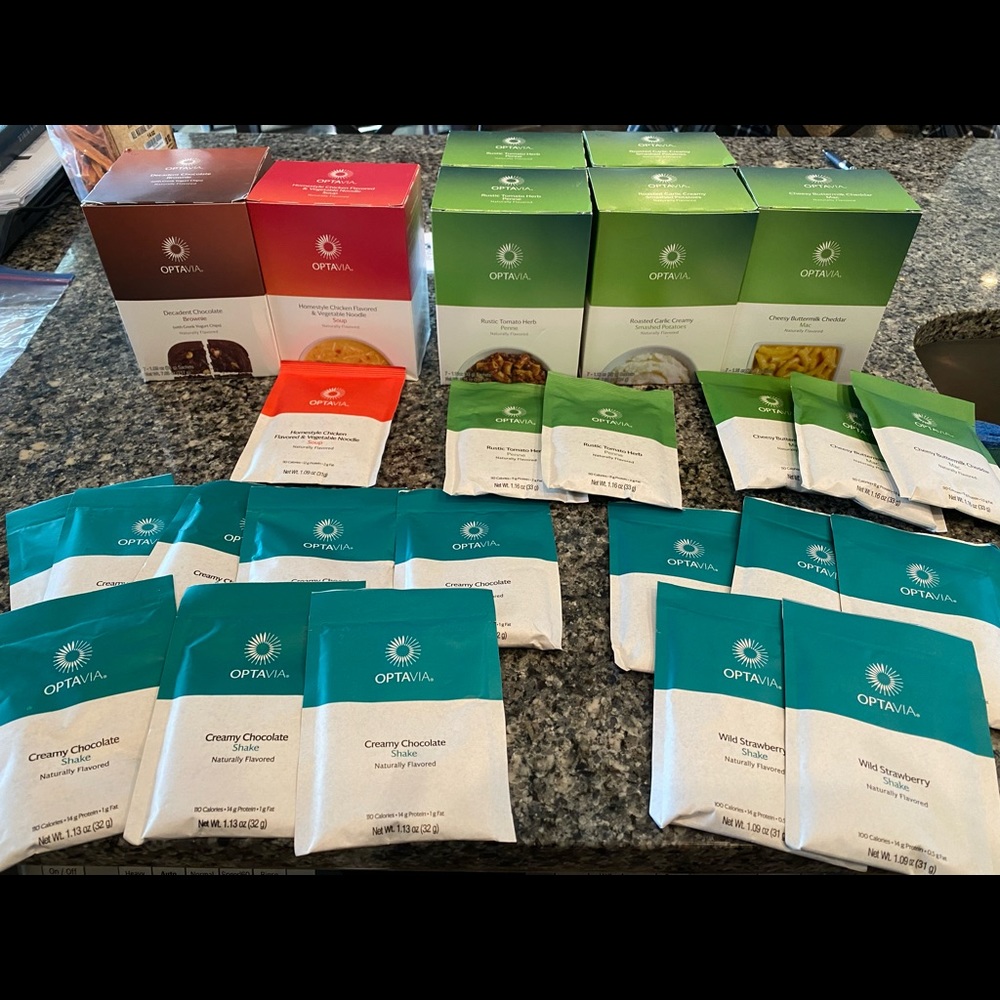 66 Servings of Optavia/Medifast Meals